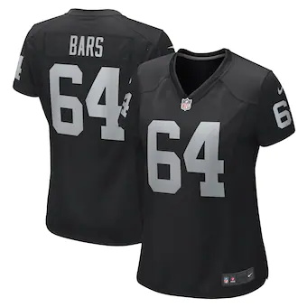 womens nike alex bars black las vegas raiders game player j